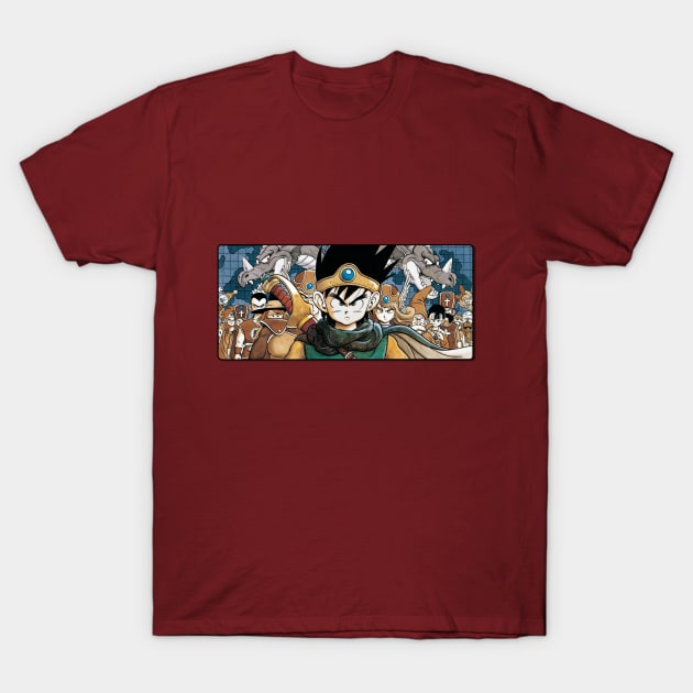 Dragon Quest III Famicom T-Shirt by Il Mercante